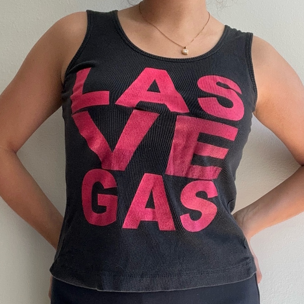 Las Vegas graphic tank